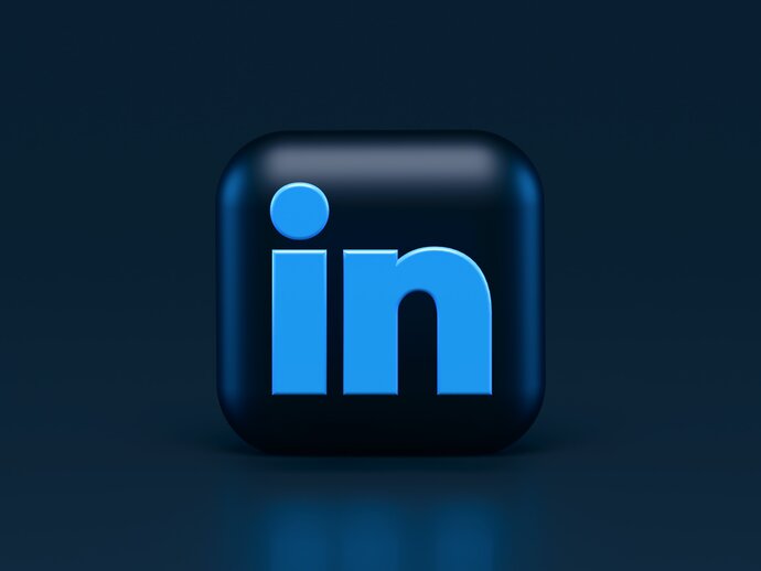 Picture of the linkedin logo