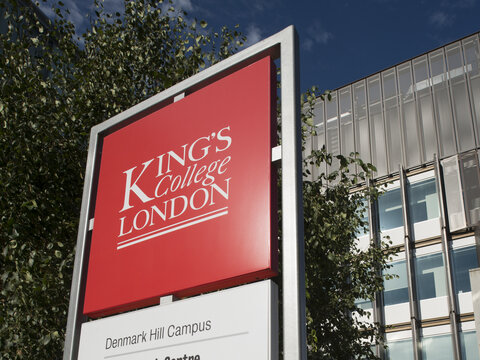 A photo of the Denmark Hill campus of Kings