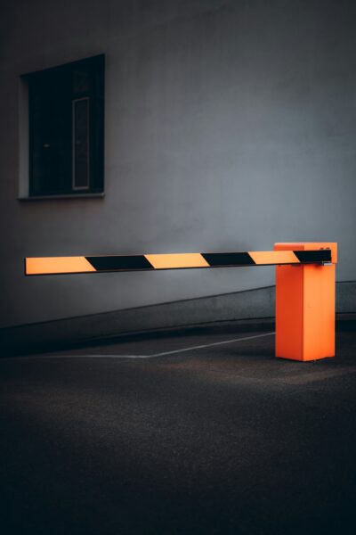 An image of a parking barrier