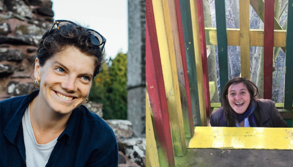 Dr Charlotte Kühlbrandt and Dr Hannah Cowan