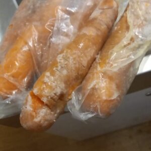 mouldy carrots